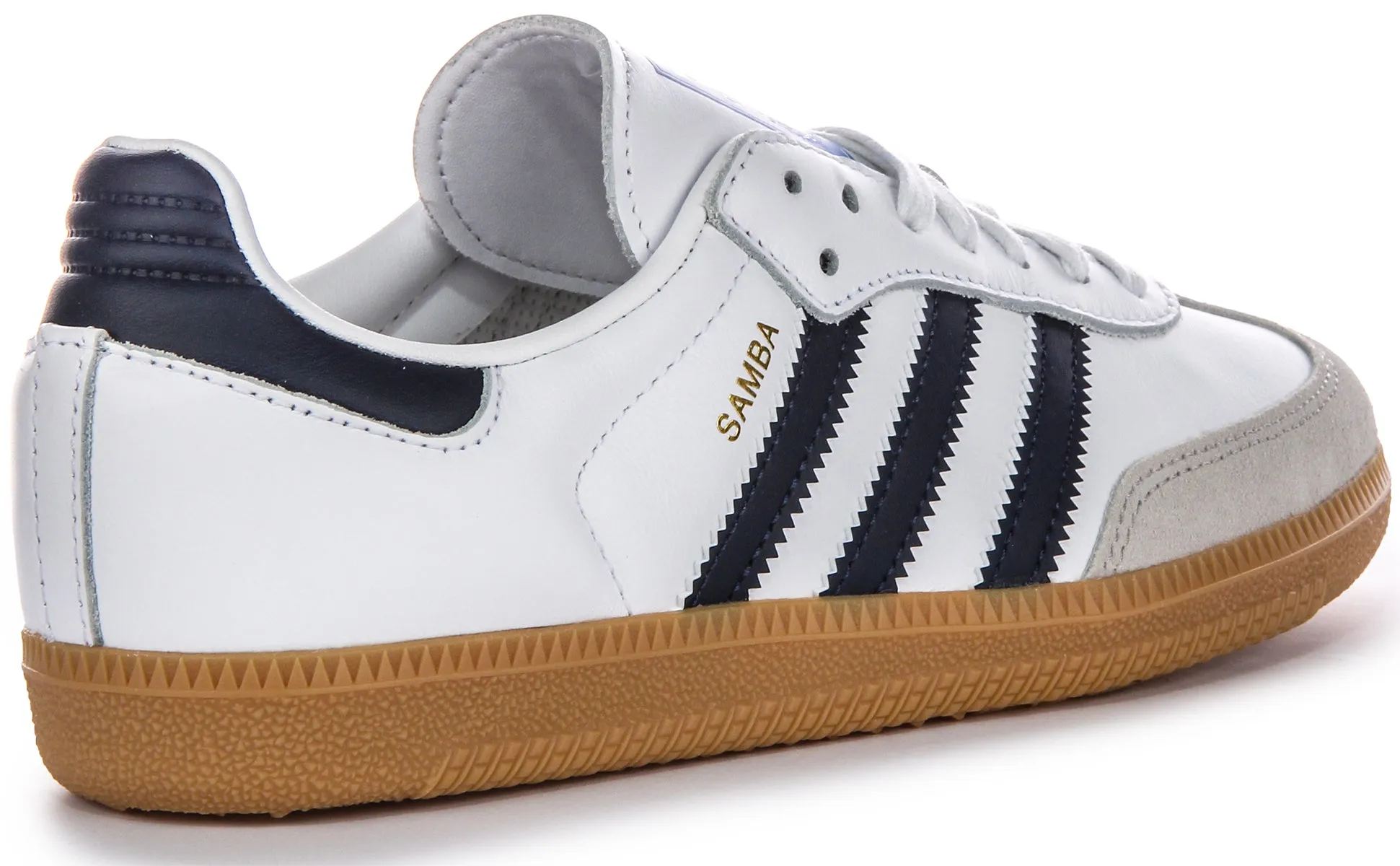Adidas Samba OG in Weiß Marine Schuhe Adidas