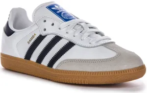 Adidas Samba OG in Weiß Marine Schuhe Adidas