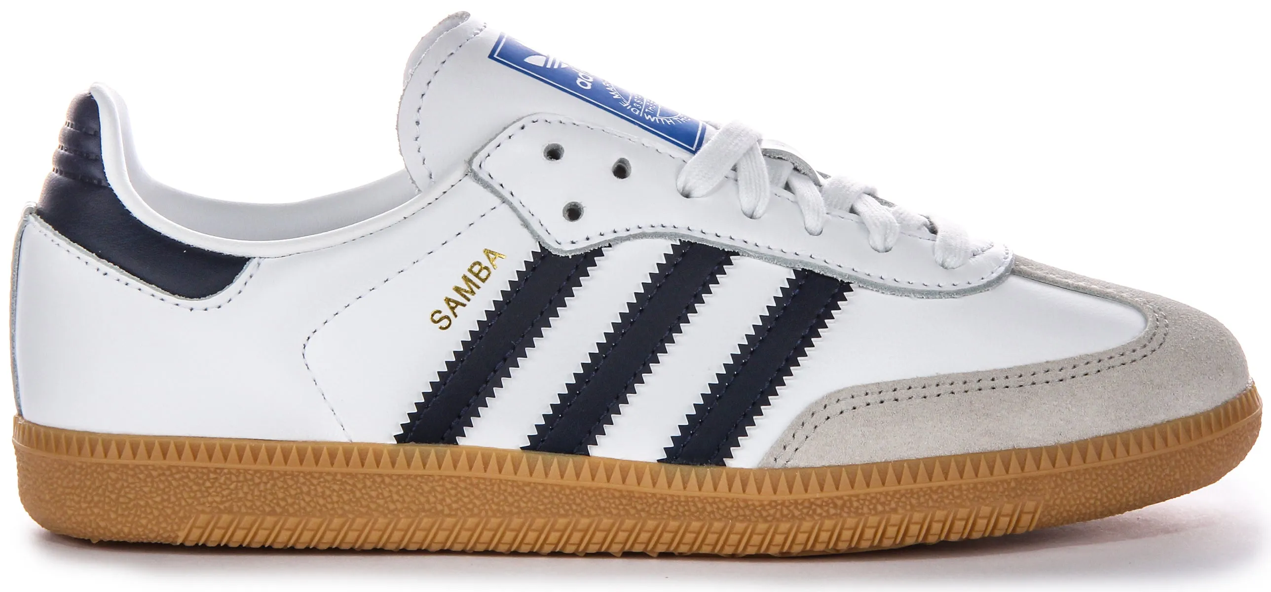 Adidas Samba OG in Weiß Marine Schuhe Adidas