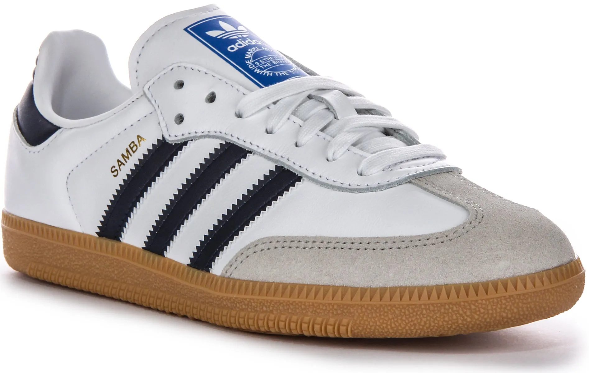 Adidas Samba OG in Weiß Marine Schuhe Adidas