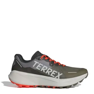 Adidas Terrex Agravic 3 Trailrunning-Schuhe Oliv Strata / Grau One / Semi Impact Orange