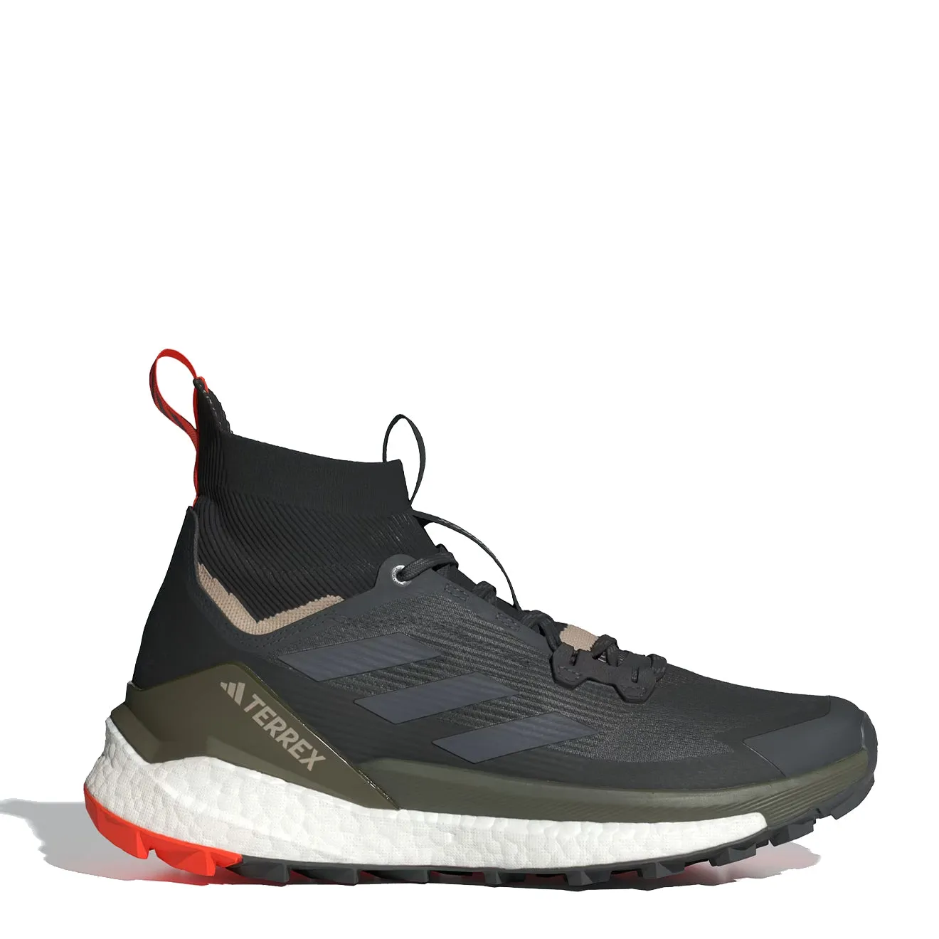 Adidas Terrex Free Hiker 2 Wanderstiefel Carbon / Grau Six / Core Schwarz