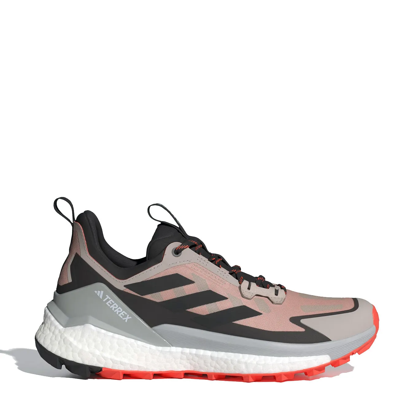 Adidas Terrex Free Hiker 2 Low Wunder Beige / Kernschwarz / Semi Impact Orange