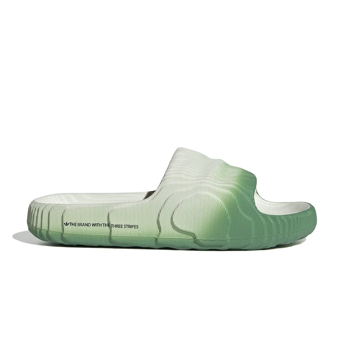 Adilette 22 'Elfenbein Vorgelebt Grün'