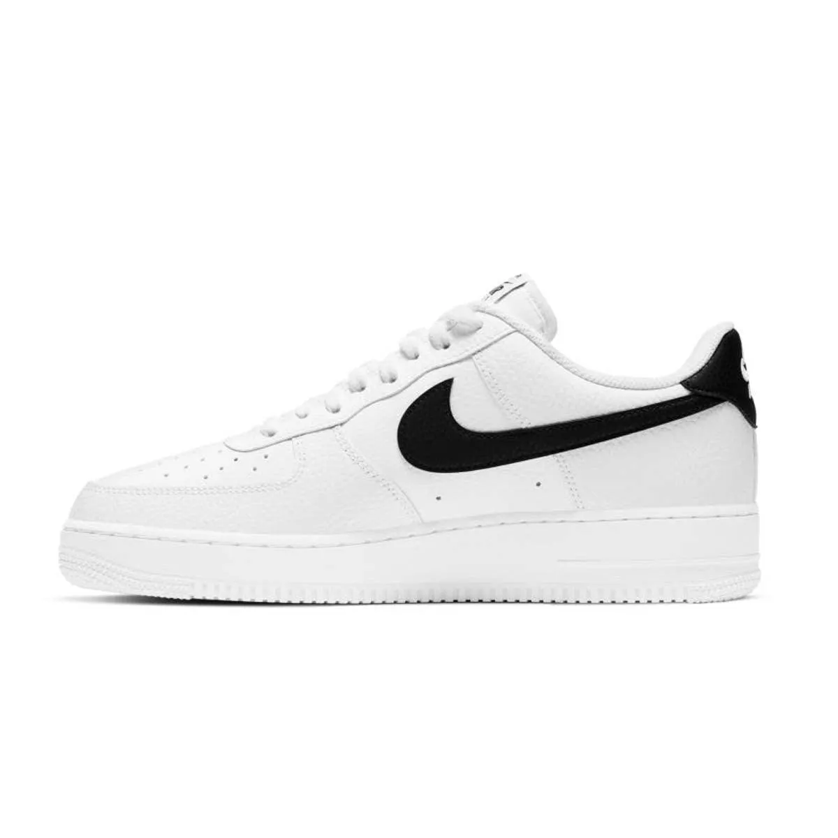 Air Force 1 '07 'Weiß Schwarz Geprägtes Leder'
