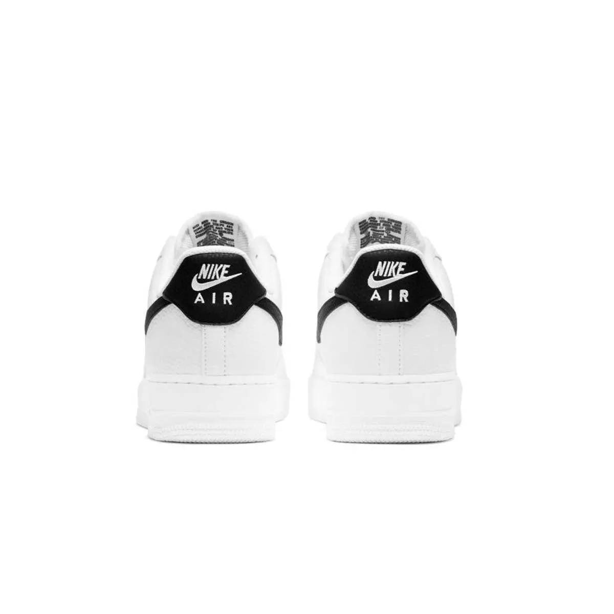Air Force 1 '07 'Weiß Schwarz Geprägtes Leder'