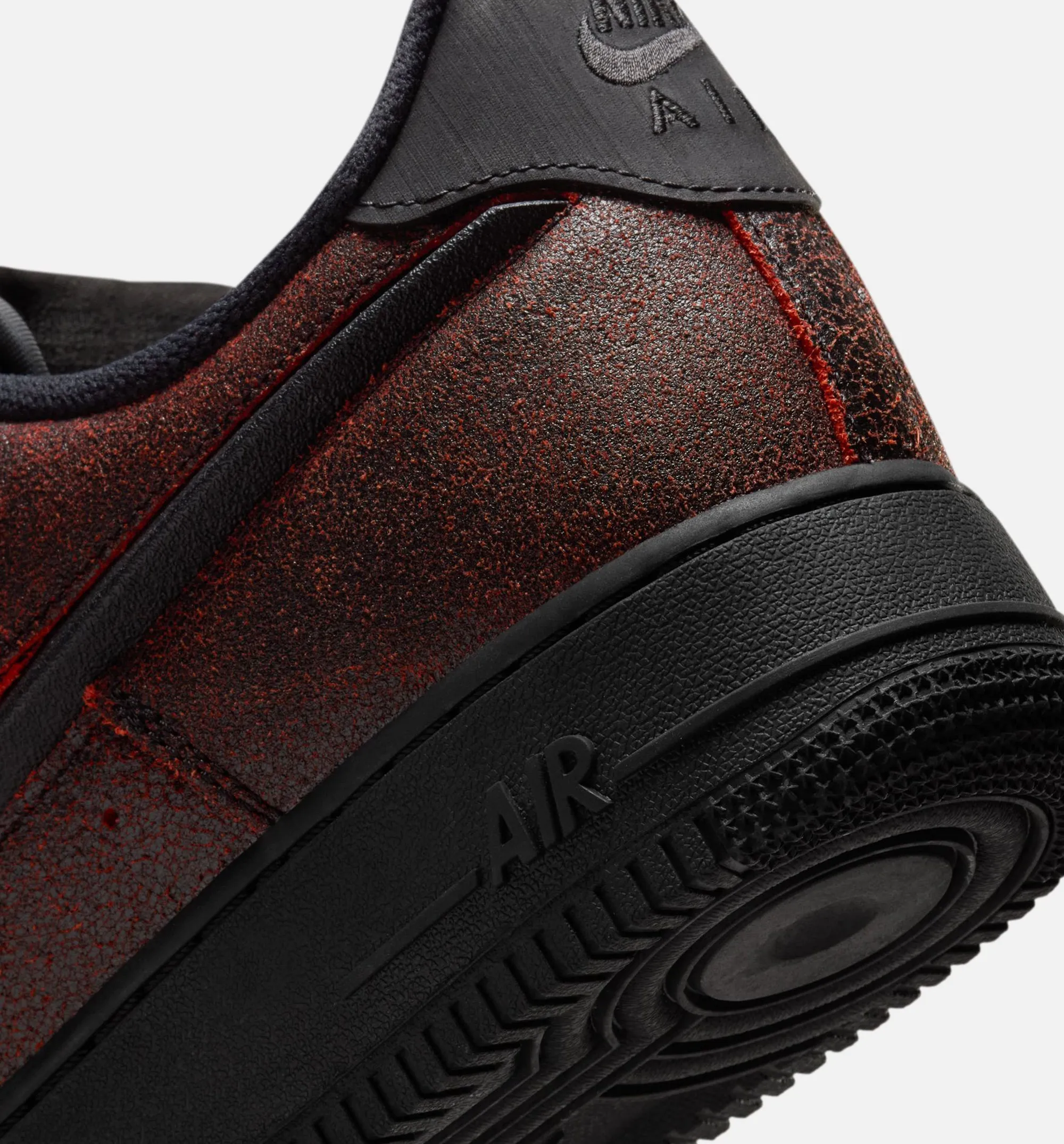 Air Force 1 Low Halloween Herren Lifestyle-Schuh - Schwarz/Karmesinrot