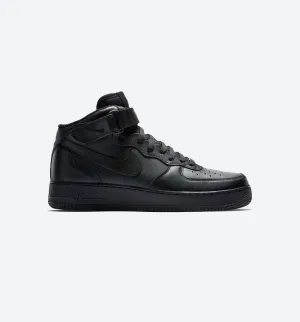 Air Force 1 Mid Herren Lifestyle-Schuh - Schwarz
