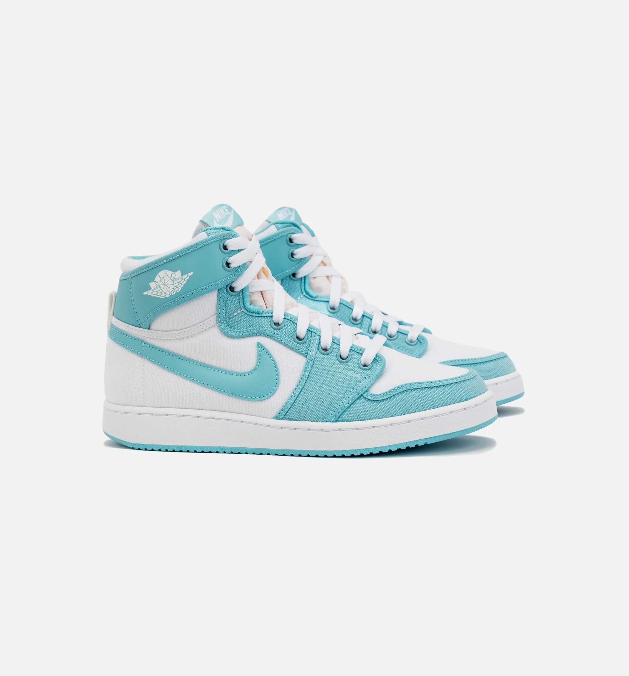 Air Jordan 1 KO Gebleicht Aqua Herren Lifestyle-Schuh - Aqua/Weiß