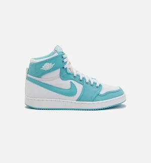 Air Jordan 1 KO Gebleicht Aqua Herren Lifestyle-Schuh - Aqua/Weiß