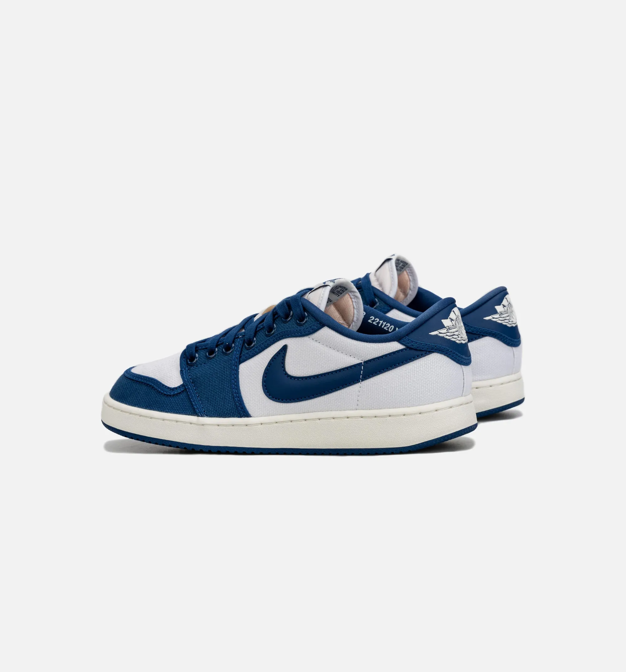 Air Jordan 1 KO Low Dark Royal Blue Herren Lifestyle-Schuh - Weiß/Blau