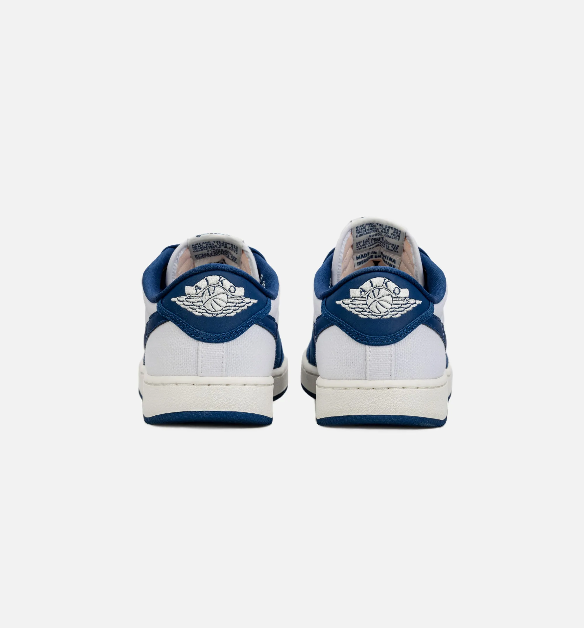 Air Jordan 1 KO Low Dark Royal Blue Herren Lifestyle-Schuh - Weiß/Blau