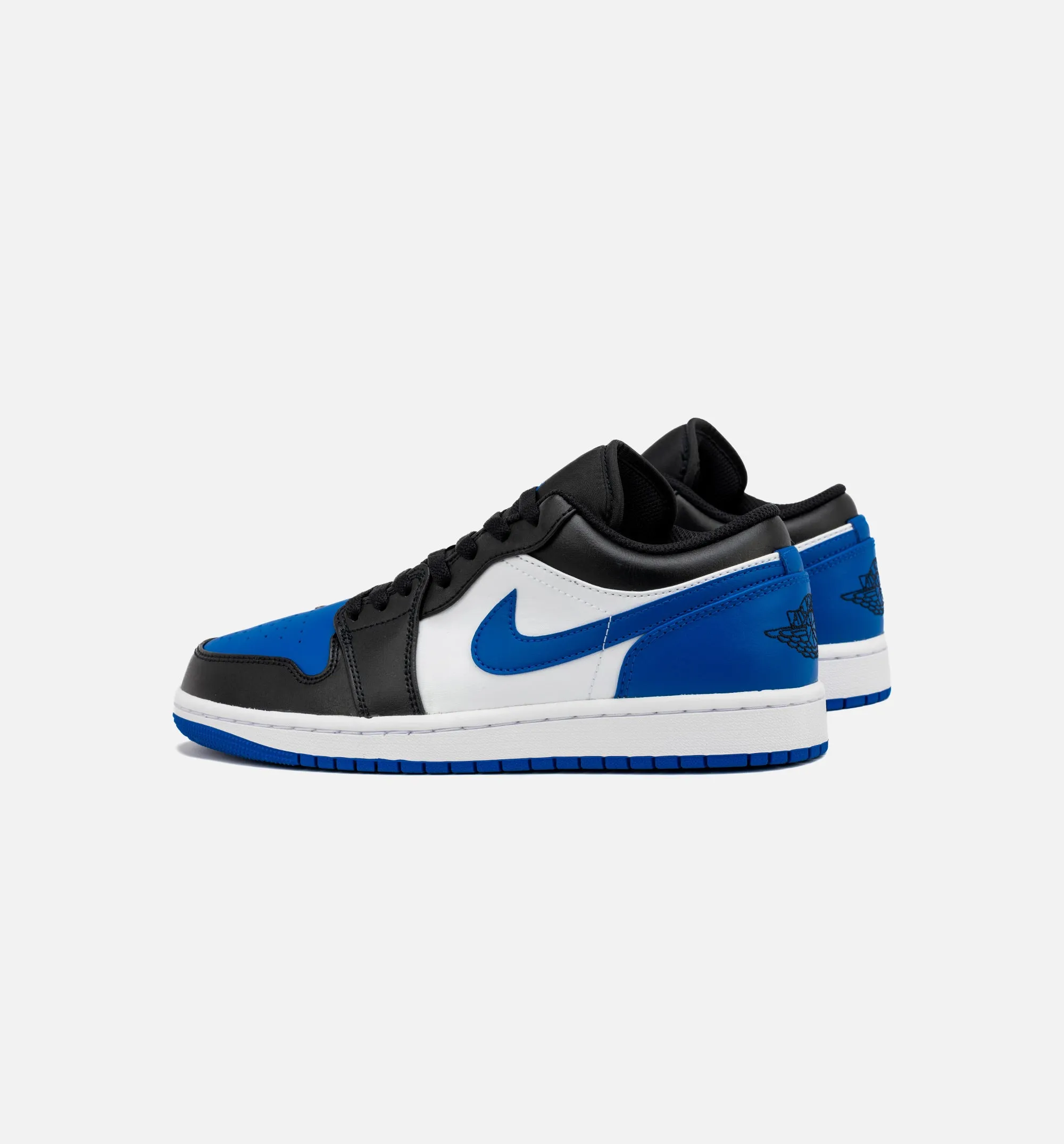 Air Jordan 1 Retro Low Royal Toe Herren Lifestyle-Schuh - Weiß/Royalblau/Schwarz Kostenloser Versand