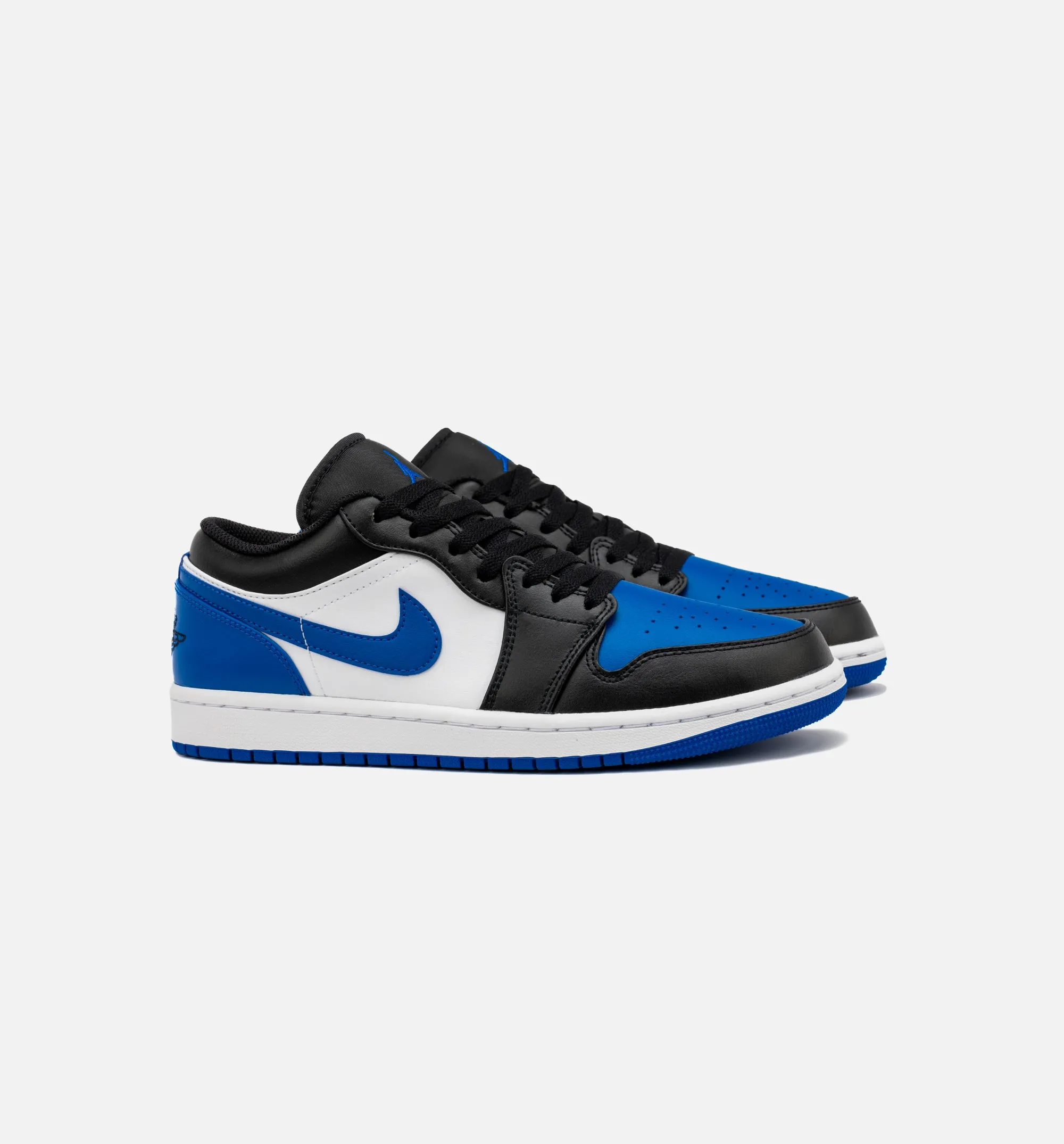 Air Jordan 1 Retro Low Royal Toe Herren Lifestyle-Schuh - Weiß/Royalblau/Schwarz Kostenloser Versand