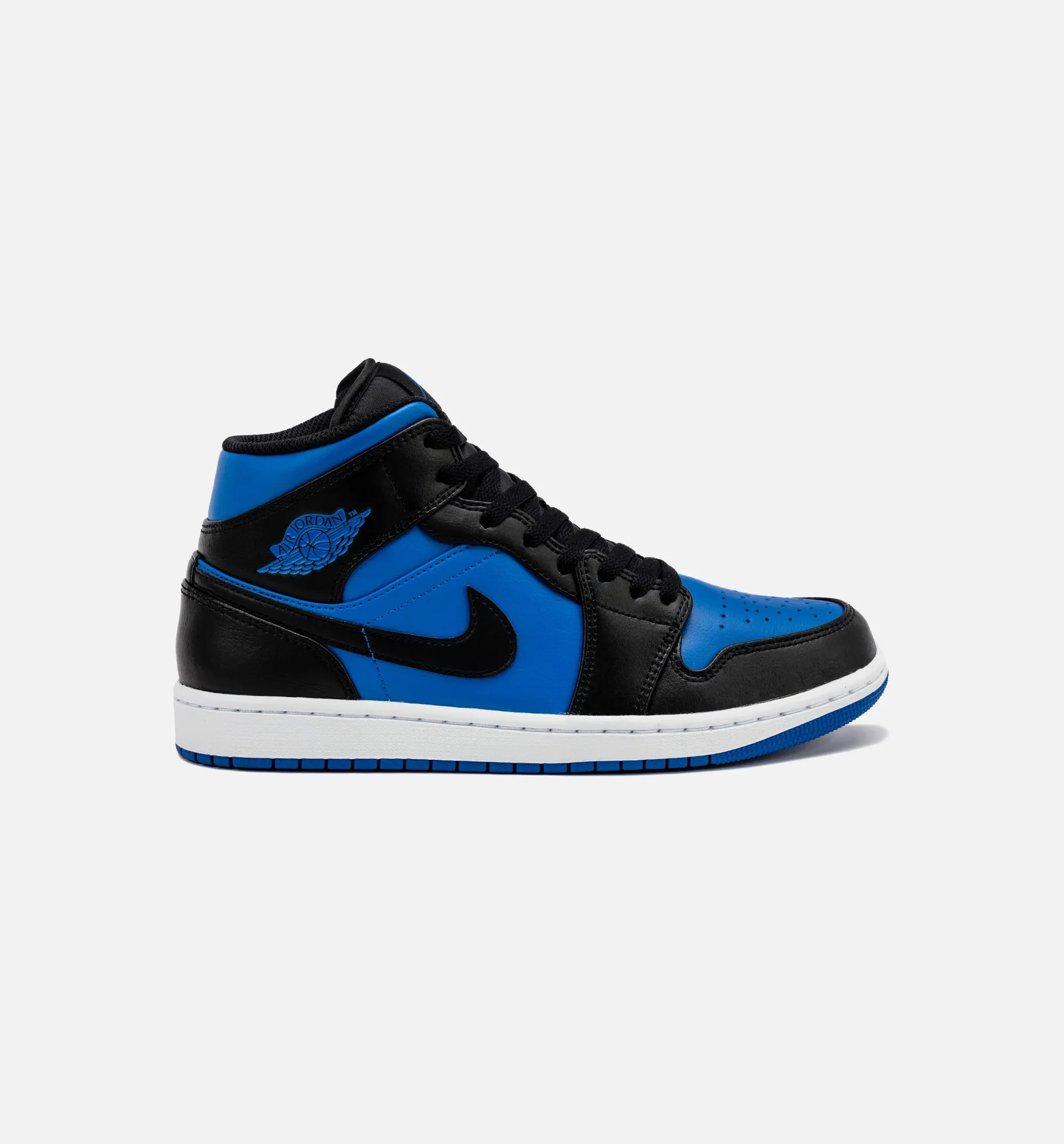 Air Jordan 1 Retro Mid Varsity Royal Herren Lifestyle-Schuh - Blau/Schwarz