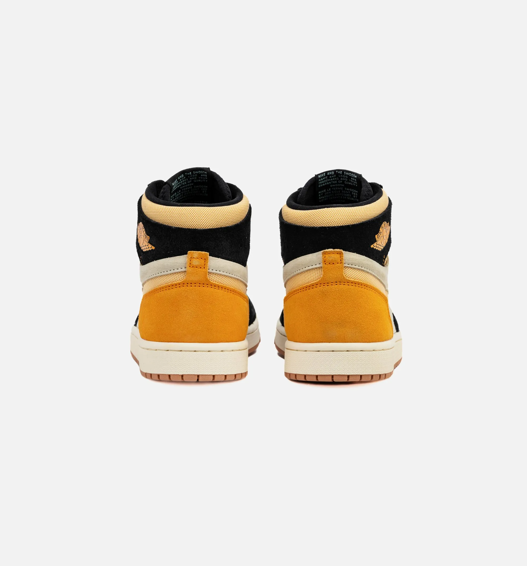 Air Jordan 1 Zoom CMFT 2 Muslin Vivid Orange Herren Lifestyle-Schuh - Muslin/Schwarz/Knallorange/Himmlisches Gold
