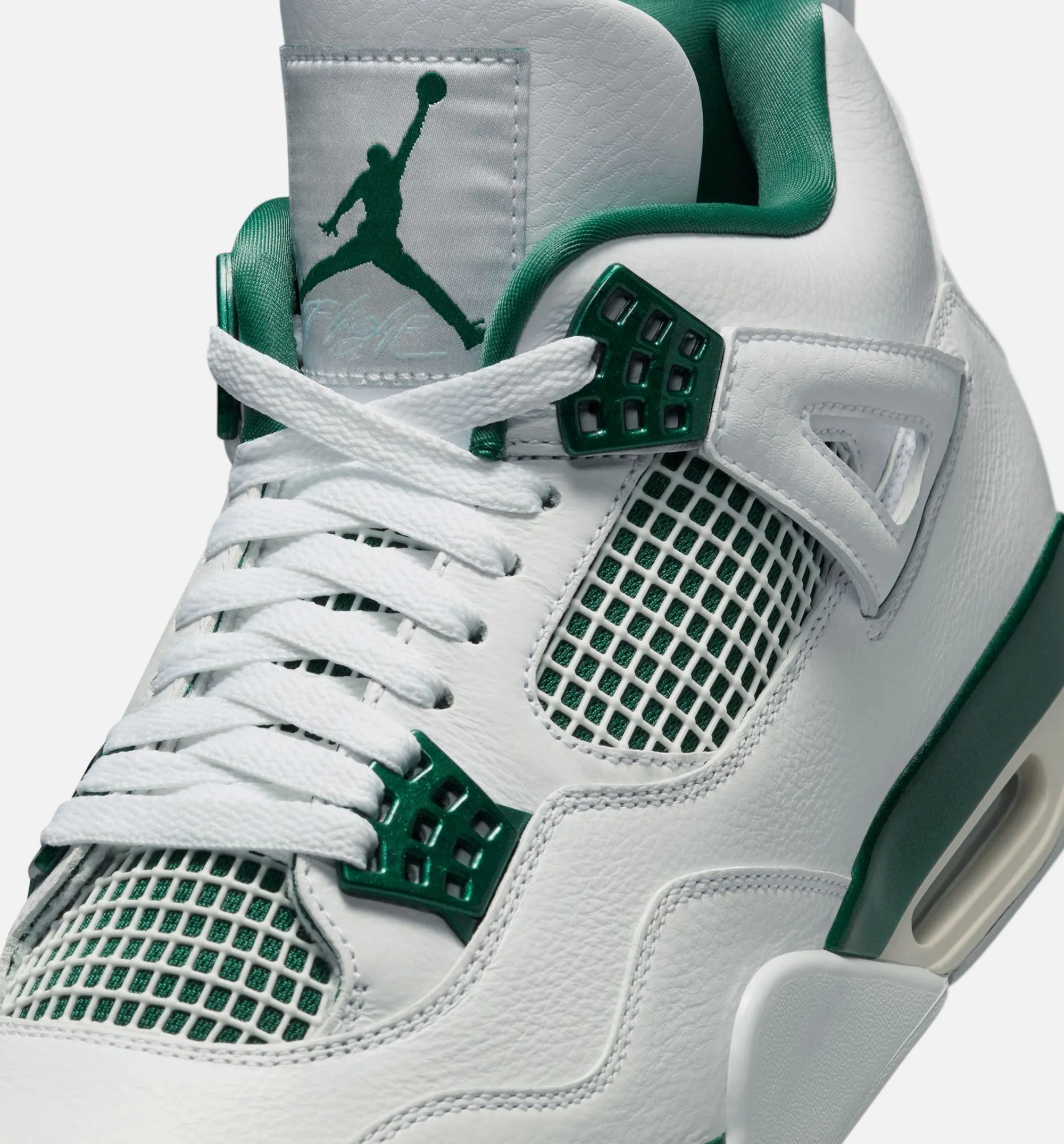 Air Jordan 4 Retro Oxidized Green Herren Lifestyle-Schuh - Weiß/Oxidized Green/Weiß/Neutral Grau - Kostenloser Versand