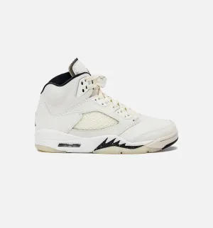 Air Jordan 5 Retro SE Sail Herren Lifestyle-Schuh - Segeltuch/Schwarz/Hell Orewood Braun/Kokosmilch