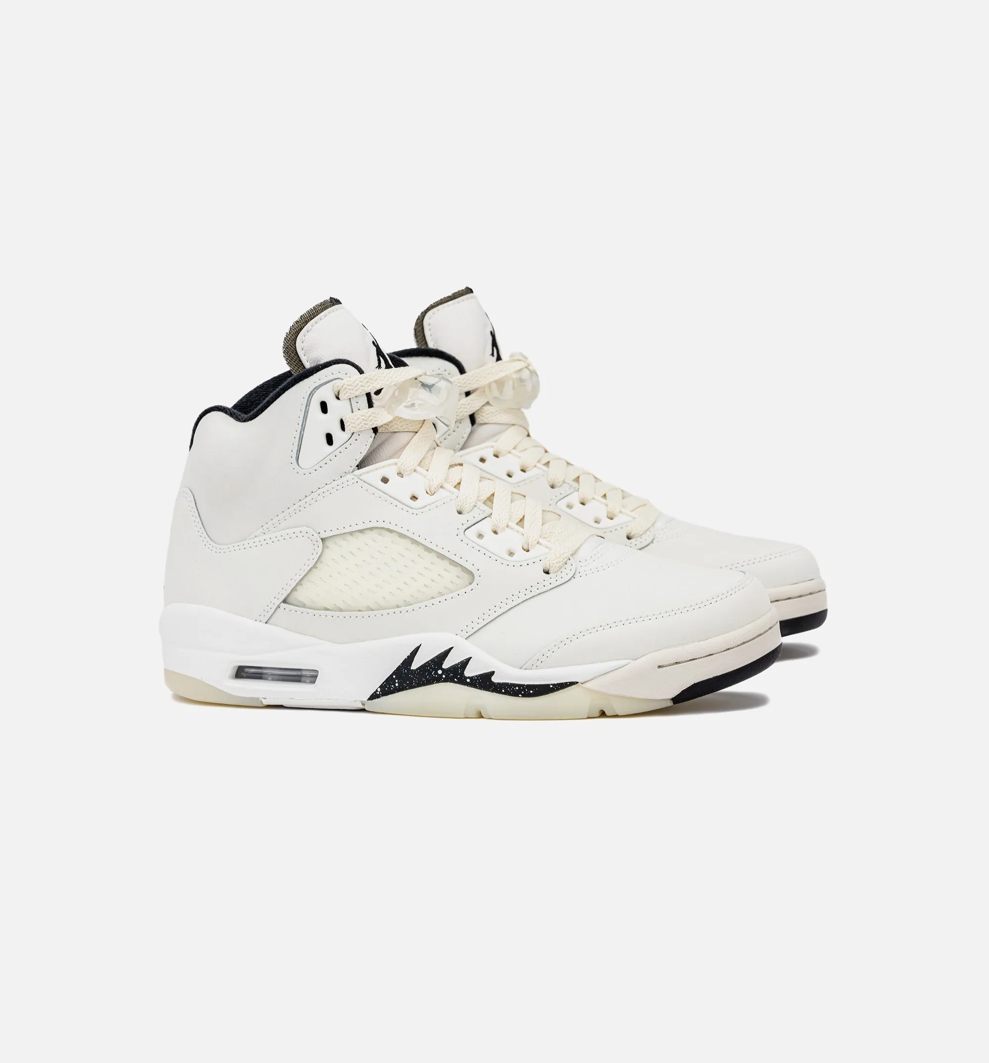 Air Jordan 5 Retro SE Sail Herren Lifestyle-Schuh - Segeltuch/Schwarz/Hell Orewood Braun/Kokosmilch