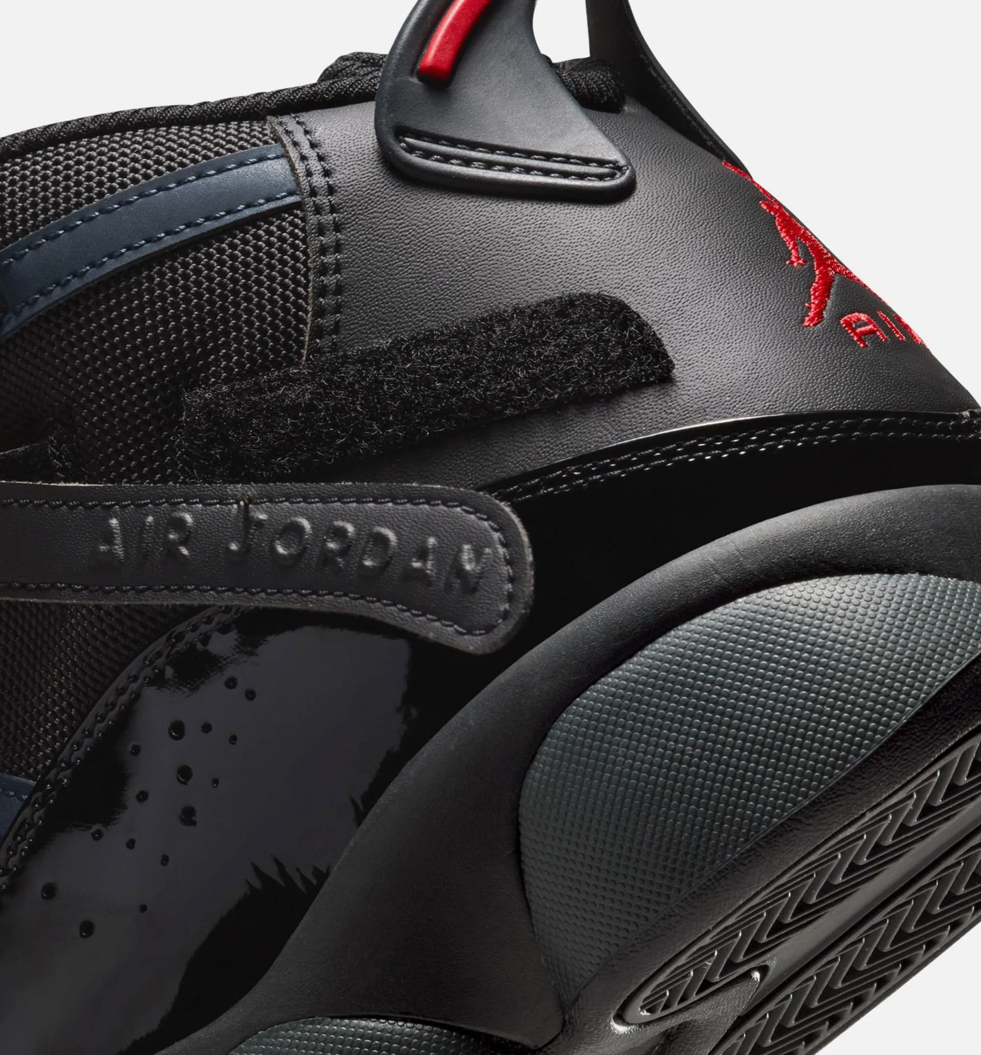 Air Jordan 6 Rings Herren Lifestyle-Schuh - Schwarz/Feuerrot