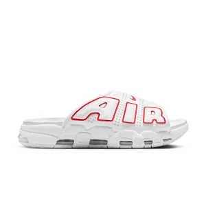 Air More Uptempo Slide 'Weiß Rot'