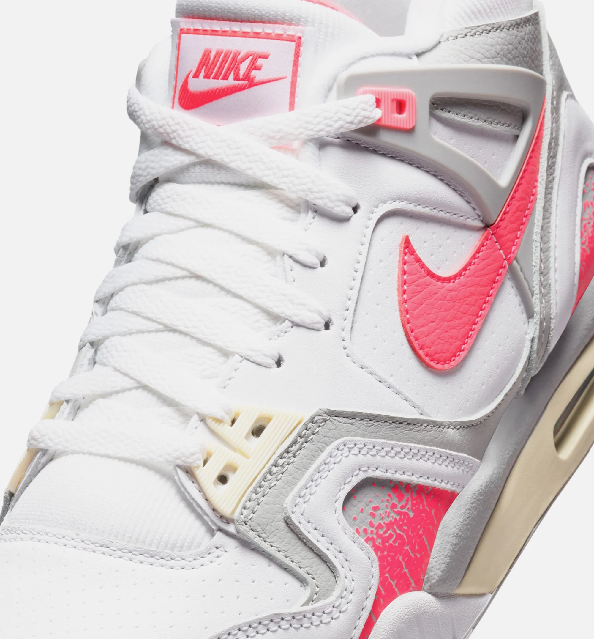 Air Tech Challenge 2 Racer Pink Herren Lifestyle-Schuh - Weiß/Racer Pink/Rauchgrau