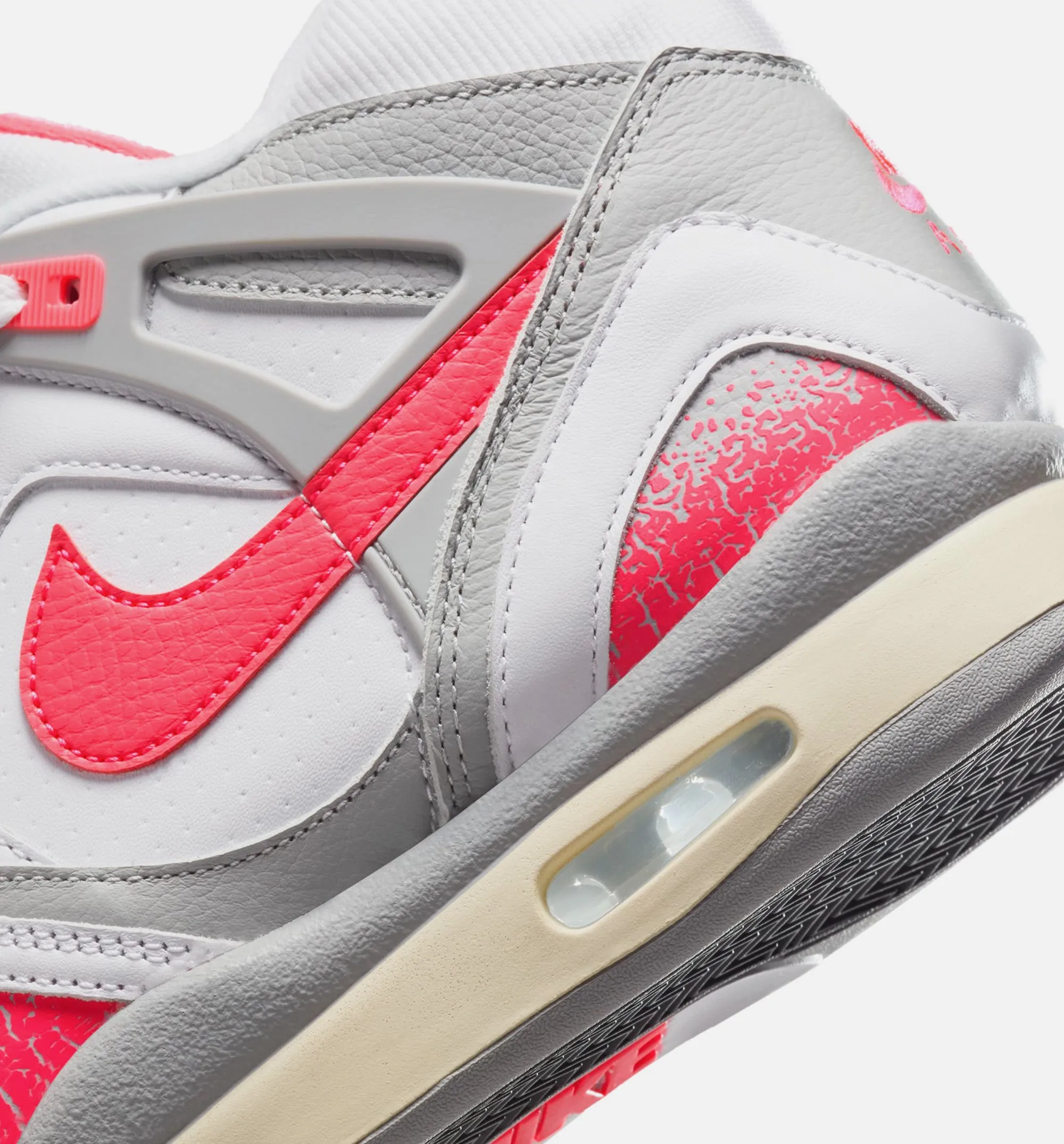 Air Tech Challenge 2 Racer Pink Herren Lifestyle-Schuh - Weiß/Racer Pink/Rauchgrau