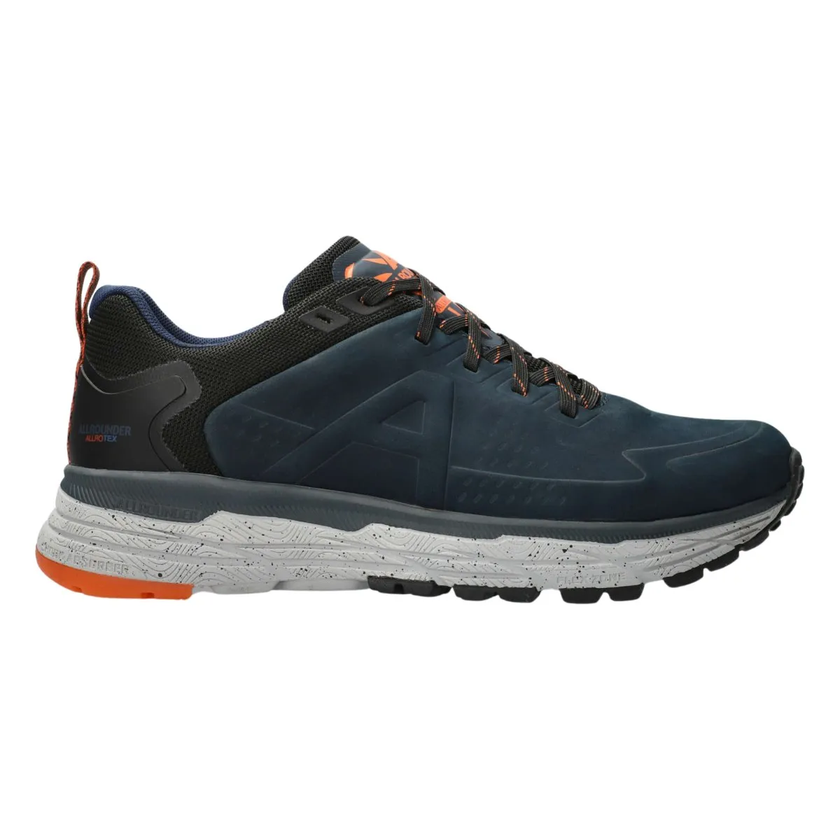 AllRounder Herren Alando-Tex Blau/Schwarz Nubuk wasserdicht