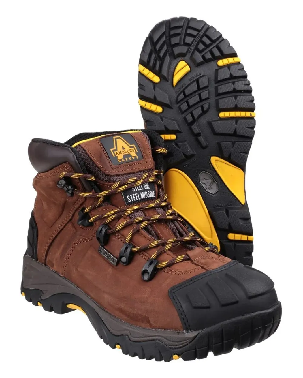 Amblers Safety Herren FS39 wasserdichte S3 SRC Sicherheitsschuhe Amblers Sicherheitsschuhe
