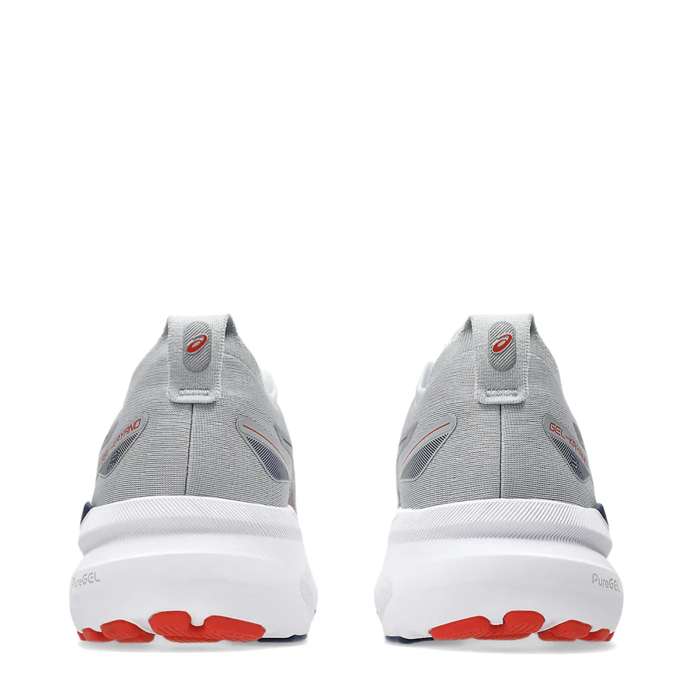 Asics Herren Gel-Kayano 31 Sneaker in Piedmont Grau/Feurig Rot
