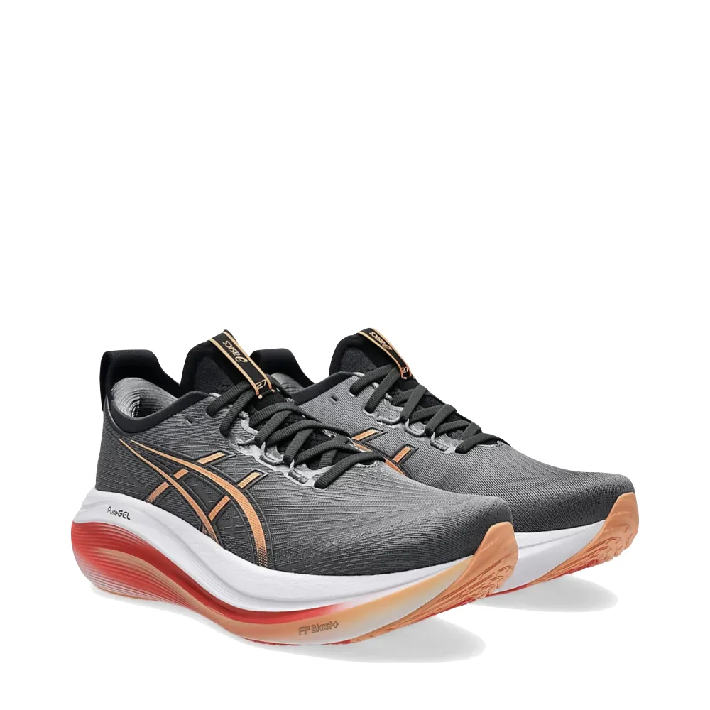 Asics Herren Gel-Nimbus 27 Sneaker in Kohle/Mojave