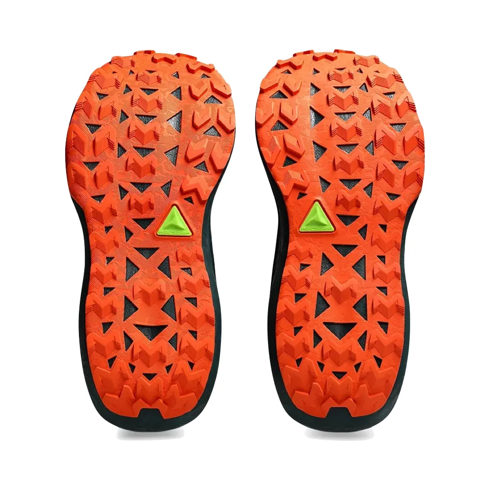 Asics Herren Trabuco 4 Sneaker in Kaltmoos/Neonorange