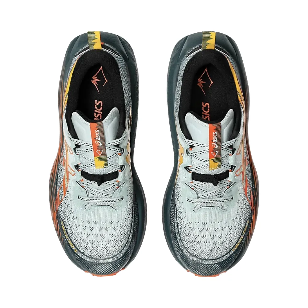 Asics Herren Trabuco 4 Sneaker in Kaltmoos/Neonorange