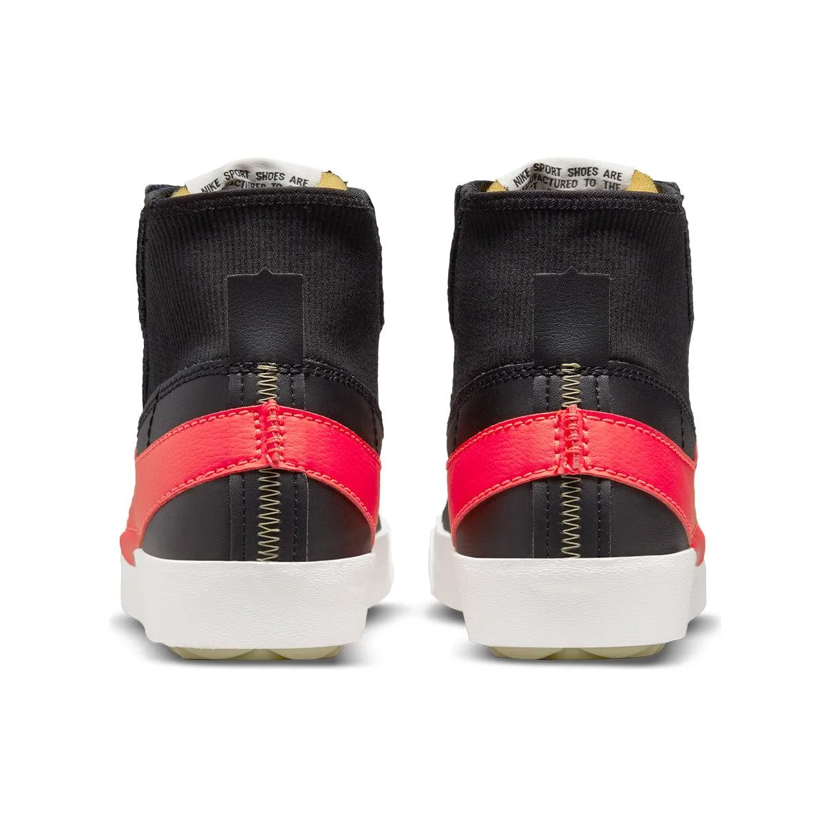 Blazer Mid '77 Jumbo 'Schwarz Knallrot'