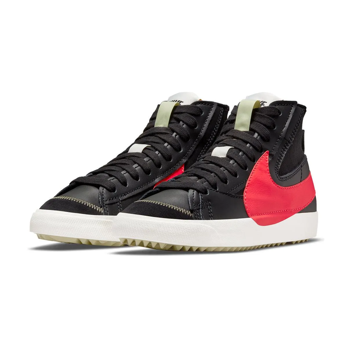 Blazer Mid '77 Jumbo 'Schwarz Knallrot'