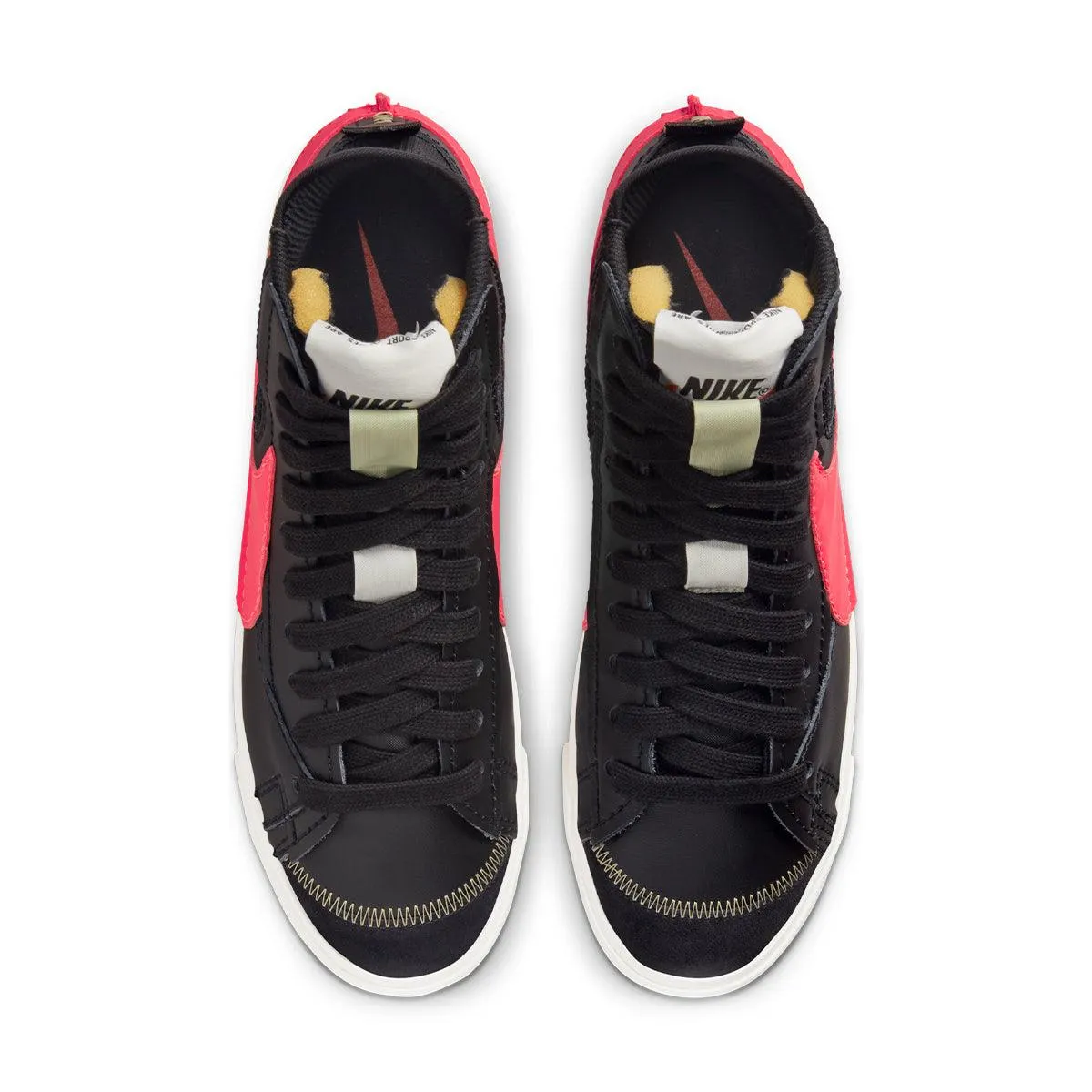 Blazer Mid '77 Jumbo 'Schwarz Knallrot'