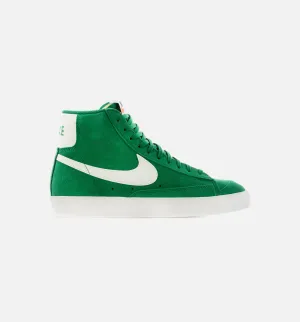 Blazer Mid '77 Wildleder Herren Lifestyle-Schuh - Kieferngrün/Weiß