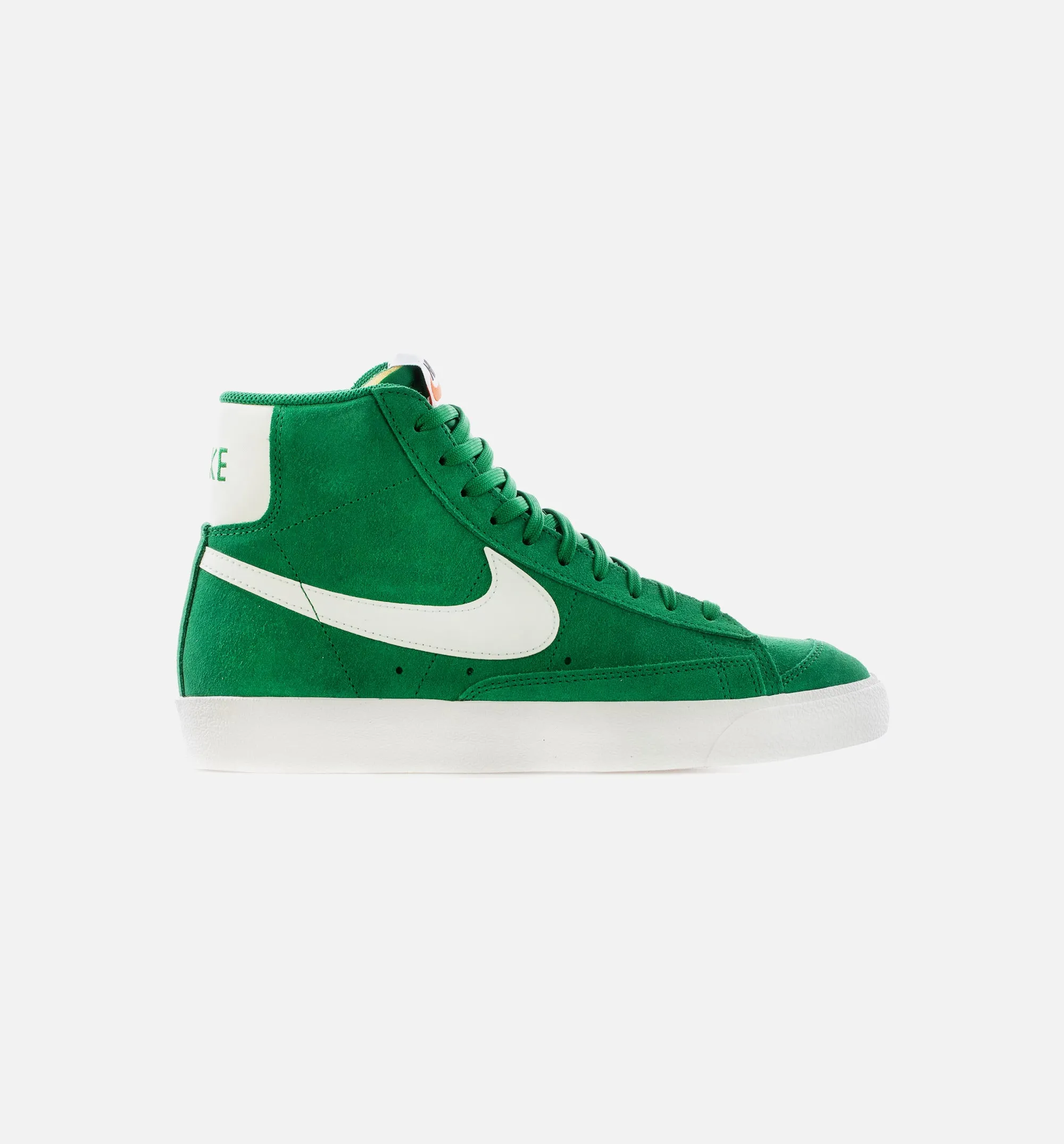 Blazer Mid '77 Wildleder Herren Lifestyle-Schuh - Kieferngrün/Weiß