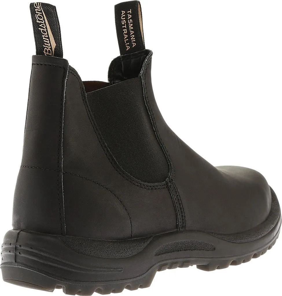 Blundstone Herren 179 Schwarz mit Stahlkappe