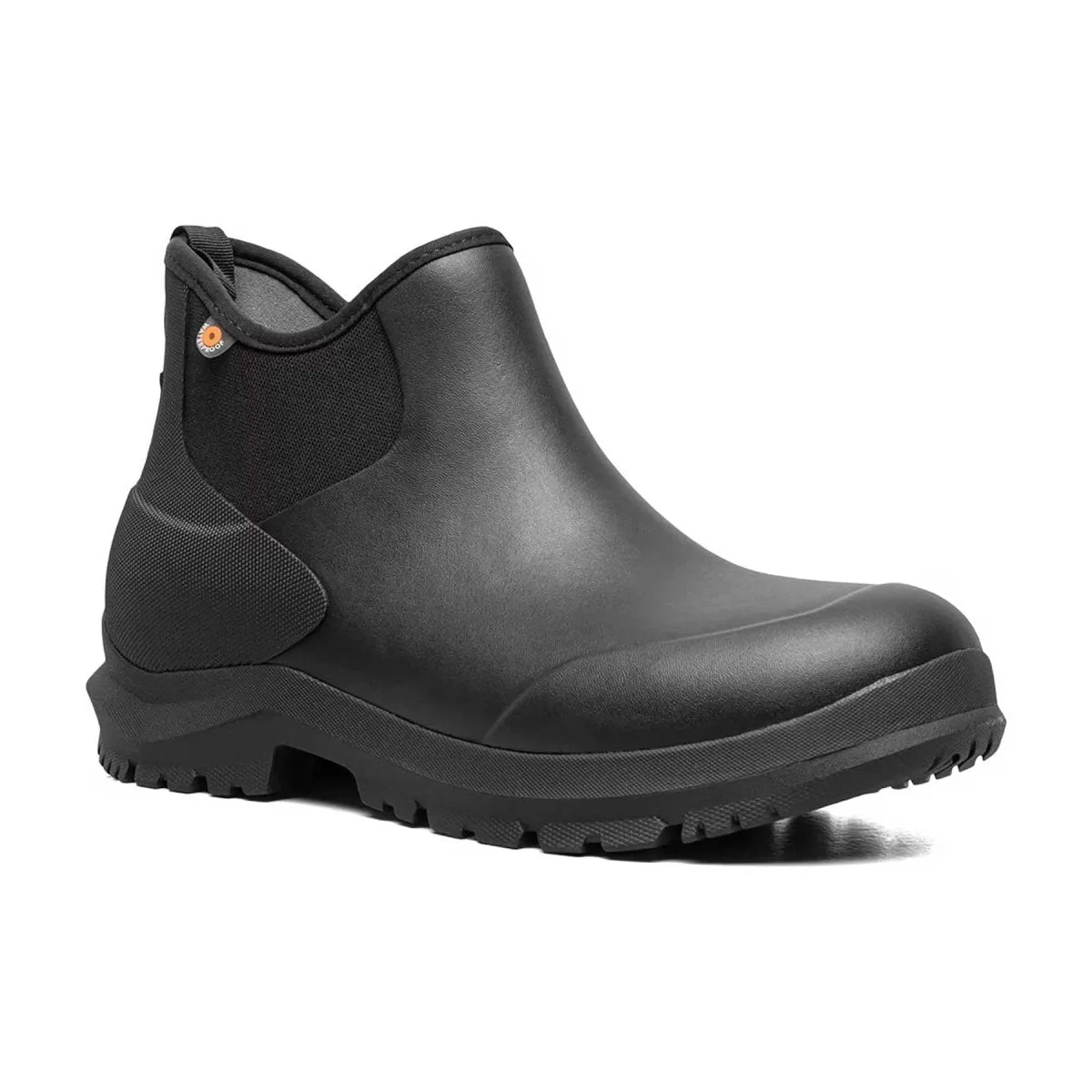 Bogs Herren Sauvie Chelsea II Stiefel Schwarz Wasserdicht