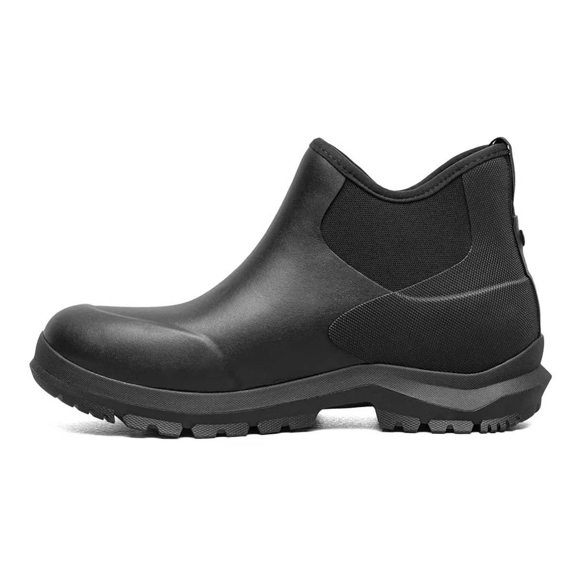 Bogs Herren Sauvie Chelsea II Stiefel Schwarz Wasserdicht