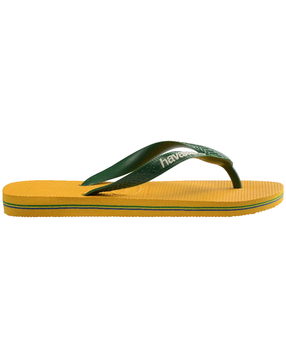 Brazil Logo Flip-Flops in Knallgelb