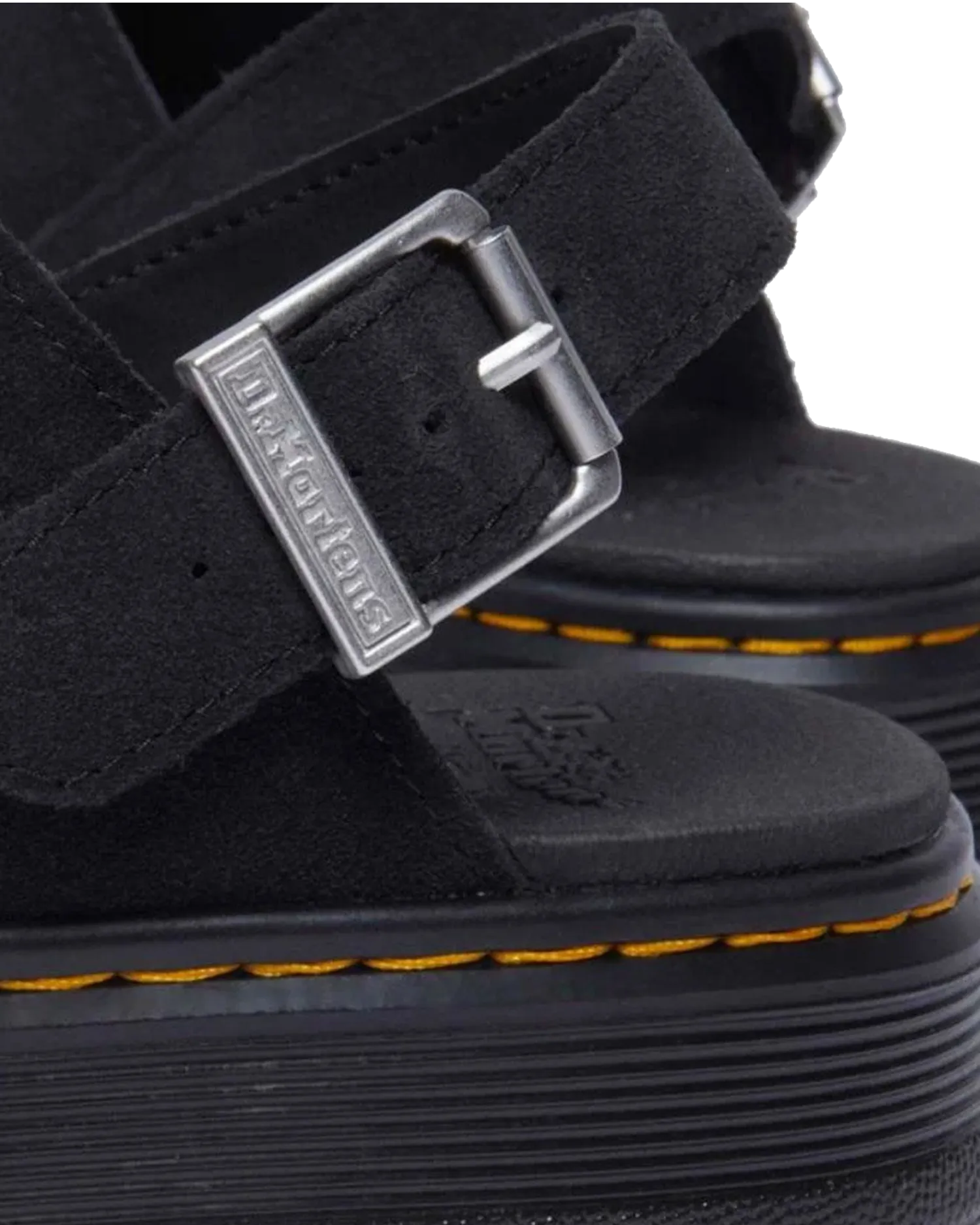 Brookline Bronx Wildleder Mules in Schwarz