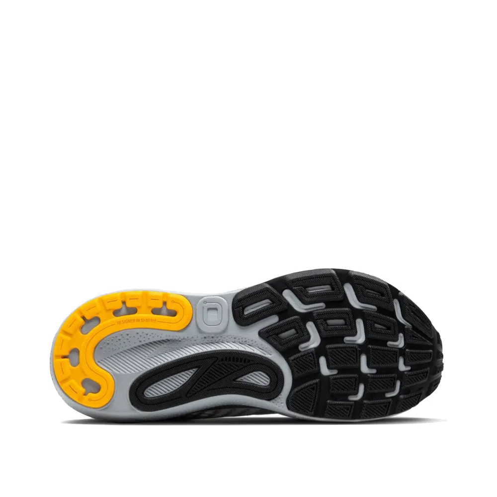 Brooks Herren Adrenaline GTS 24 Turnschuh in Alloy/Weiß/Gold Fusion