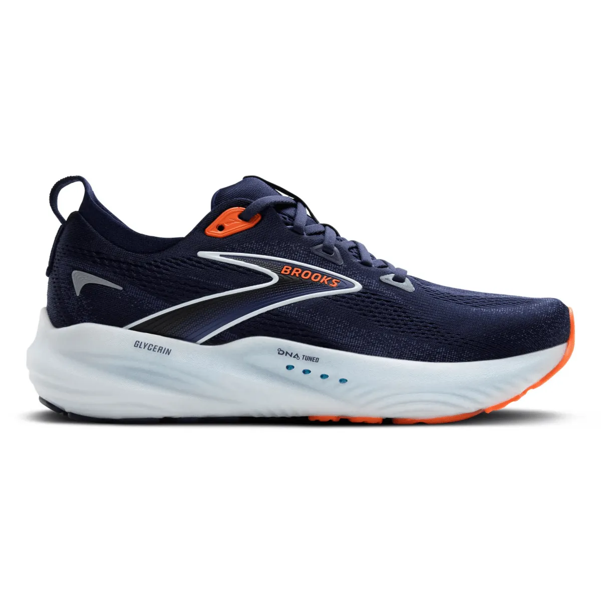 Brooks Herren Glycerin 22 Peacoat/Blau Band/Orange