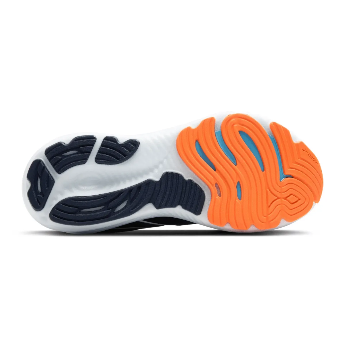 Brooks Herren Glycerin 22 Peacoat/Blau Band/Orange