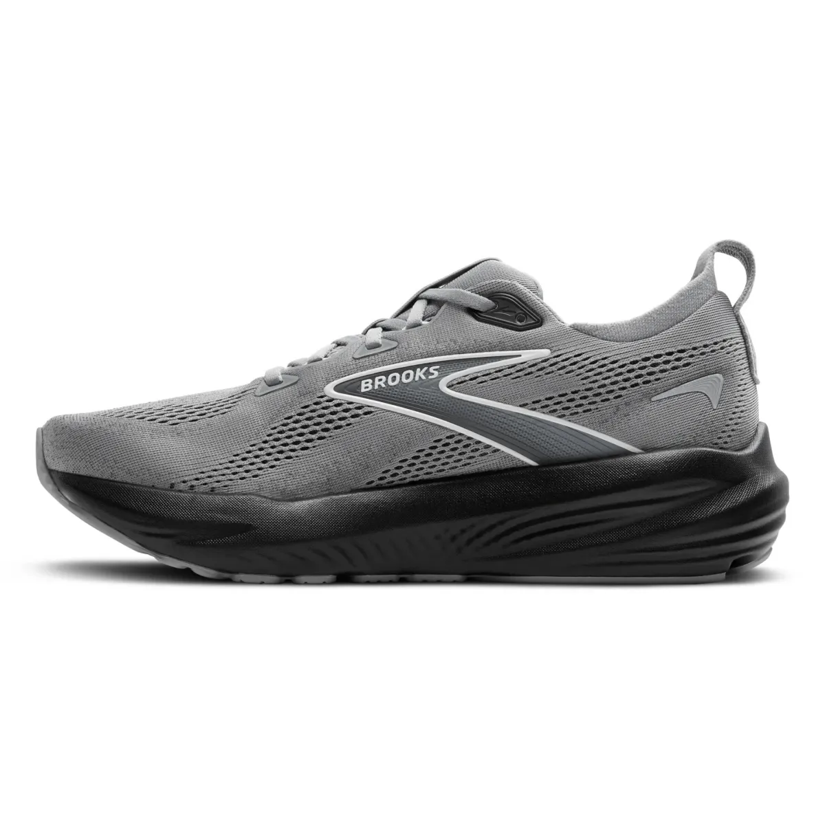 Brooks Herren Glycerine 22 Primer Grau/Ebenholz/Blauwäsche