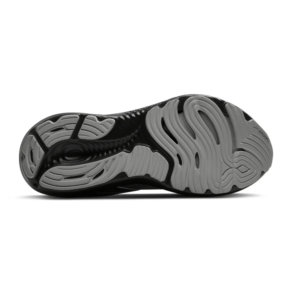 Brooks Herren Glycerine 22 Primer Grau/Ebenholz/Blauwäsche