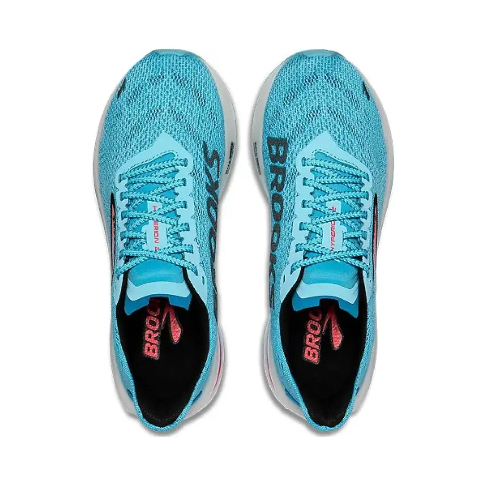 Brooks Herren Hyperion 2 Sneaker in Kristallmeer/Diva Pink/Schwarz