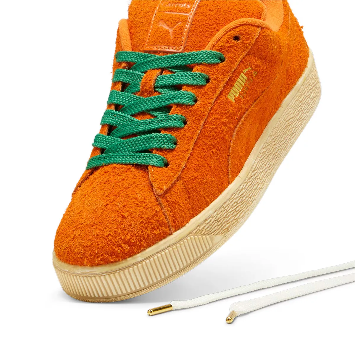   Karotten Wildleder XL 'Rickie Orange'